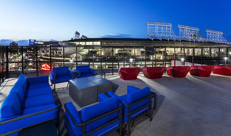 Terrace at Residences at Addison Clark Apartments, Chicago, IL, 60613